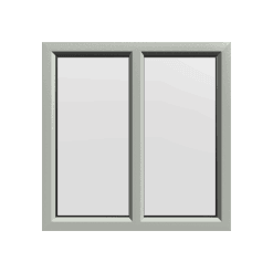 uPVC Window Agate Grey