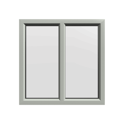 uPVC Window Agate Grey