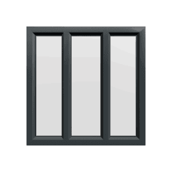 uPVC Window Anthracite Grey