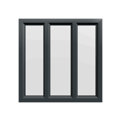 uPVC Window Anthracite Grey