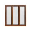 uPVC Window Golden Oak