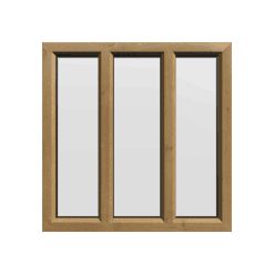 uPVC Window Irish Oak