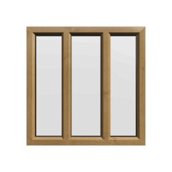 uPVC Window Irish Oak