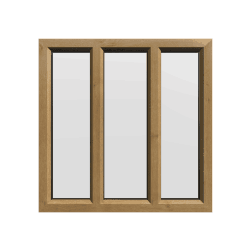 uPVC Window Irish Oak