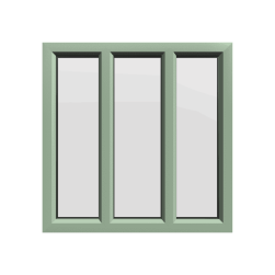uPVC Window Chartwell Green