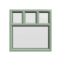 uPVC Window Chartwell Green
