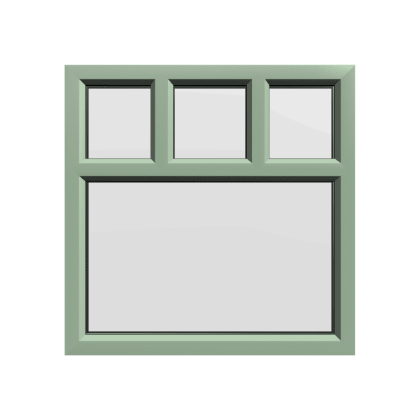 uPVC Window Chartwell Green