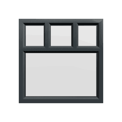 uPVC Window Anthracite Grey