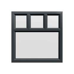 uPVC Window Anthracite Grey