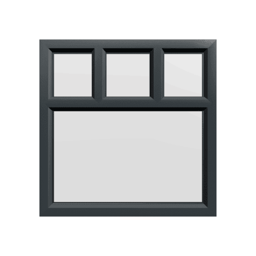 uPVC Window Anthracite Grey