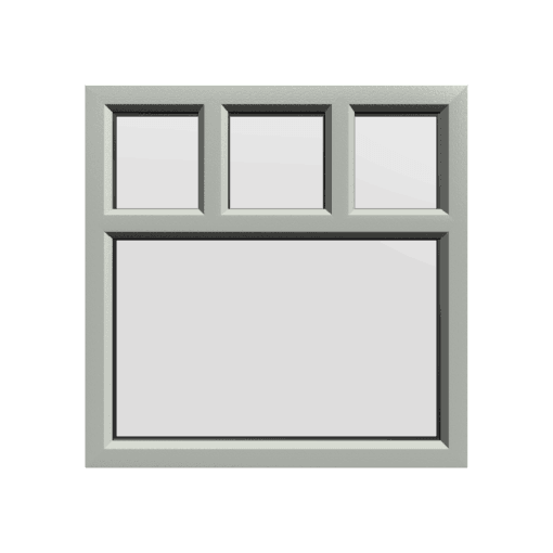 uPVC Window Agate Grey