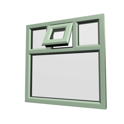 uPVC Window Chartwell Green