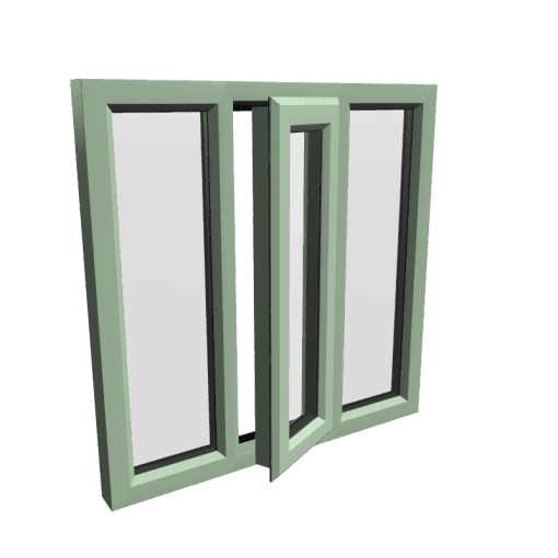 uPVC Window Chartwell Green