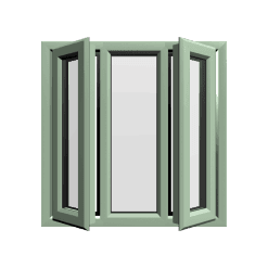 uPVC Window Chartwell Green