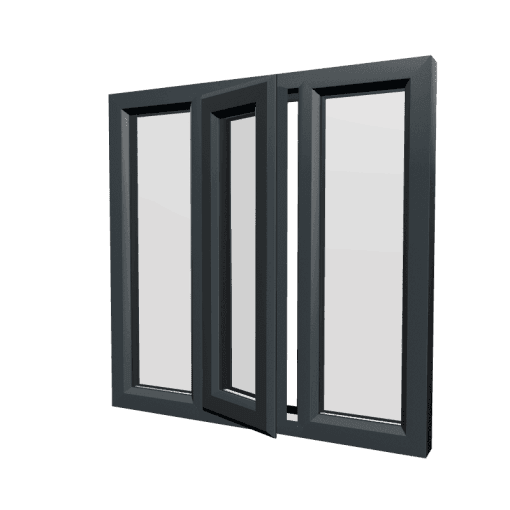 uPVC Window Anthracite Grey
