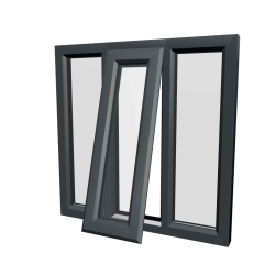 uPVC Window Anthracite Grey