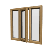 uPVC Window Irish Oak