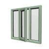 uPVC Window Chartwell Green