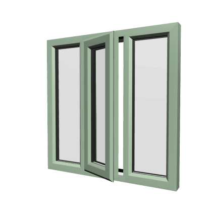 uPVC Window Chartwell Green