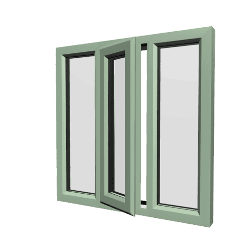 uPVC Window Chartwell Green