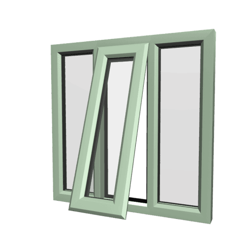 uPVC Window Chartwell Green