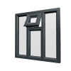 uPVC Window Anthracite Grey