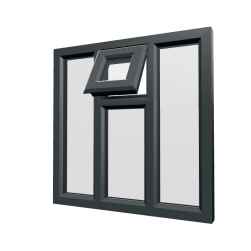 uPVC Window Anthracite Grey