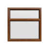 uPVC Window Golden Oak