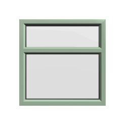 uPVC Window Chartwell Green
