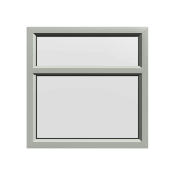uPVC Window Agate Grey