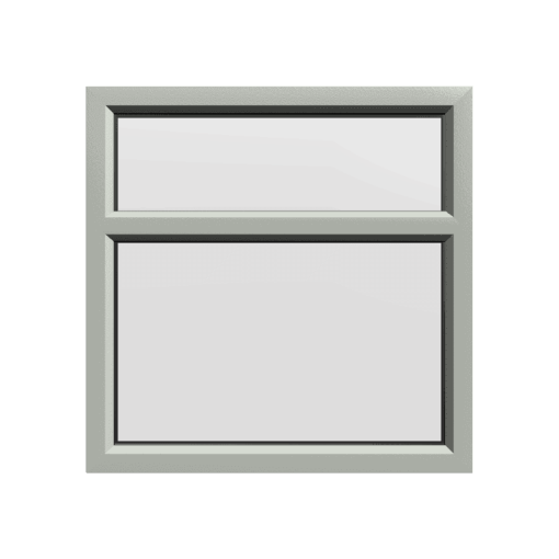 uPVC Window Agate Grey
