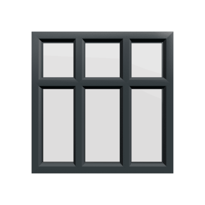 uPVC Window Anthracite Grey