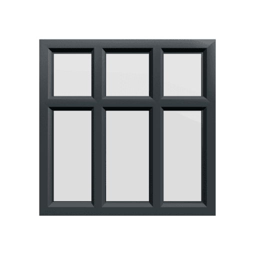 uPVC Window Anthracite Grey