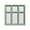 uPVC Window Chartwell Green