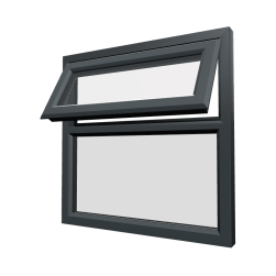 uPVC Window Anthracite Grey