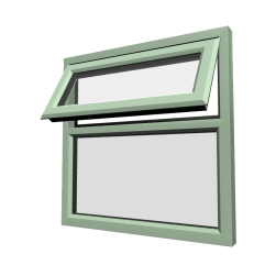 uPVC Window Chartwell Green