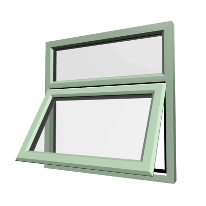 uPVC Window Chartwell Green