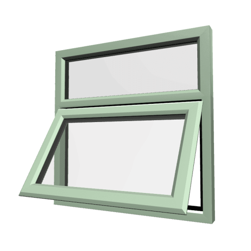 uPVC Window Chartwell Green