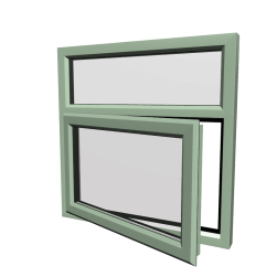 uPVC Window Chartwell Green