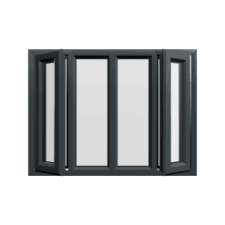 uPVC Window Anthracite Grey