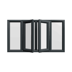 uPVC Window Anthracite Grey
