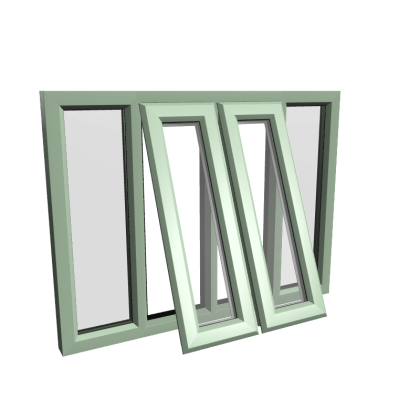 uPVC Window Chartwell Green
