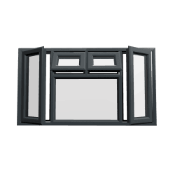 uPVC Window Anthracite Grey