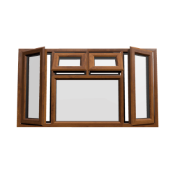 uPVC Window Golden Oak