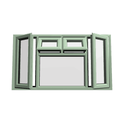 uPVC Window Chartwell Green