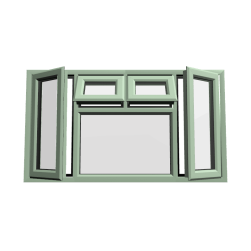 uPVC Window Chartwell Green