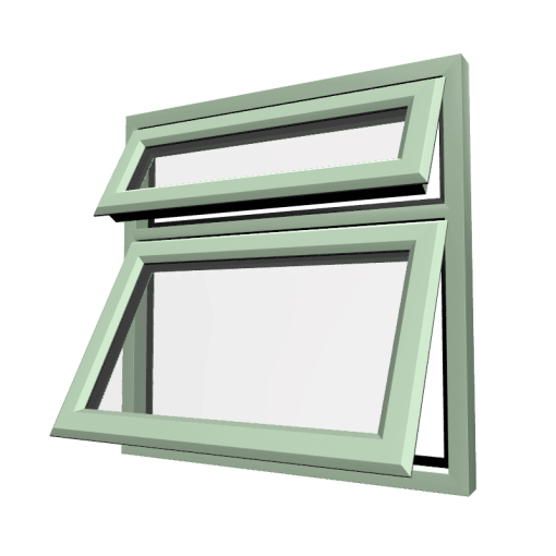 uPVC Window Chartwell Green