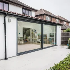 White uPVC Sliding Door