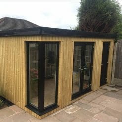 Black uPVC French Doors