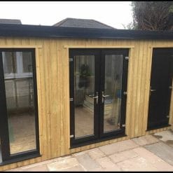 Black uPVC French Doors